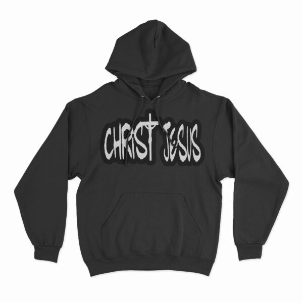 Christ Jesus Hoodie Black