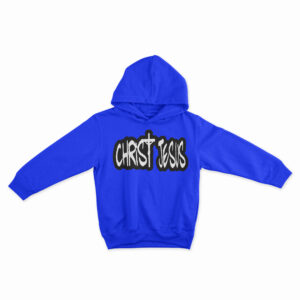 Kids Christ Jesus Blue Hoodie