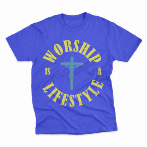 Worship Lifestyle Royal Blue Tee