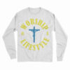Worship Lifestyle White Tee - Image 3