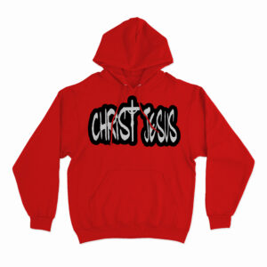 Christ Jesus Hoodie Red