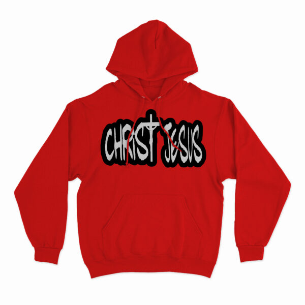Christ Jesus Hoodie Red