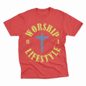 Worship Lifestyle Red Tee