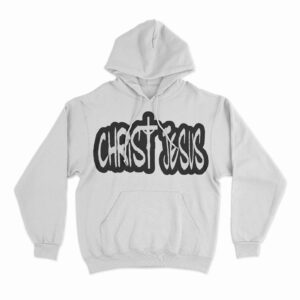 Christ Jesus Hoodie White
