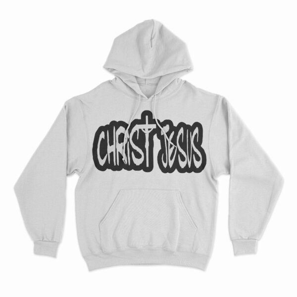 Christ Jesus Hoodie White