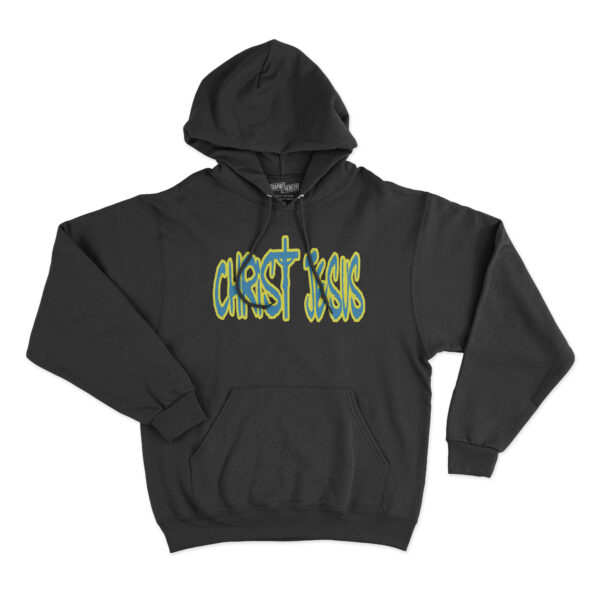Christ Jesus B.Y. Hoodie Black