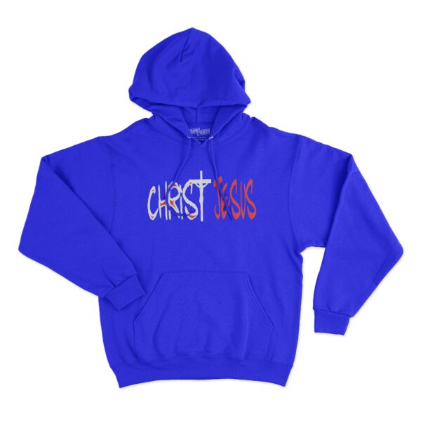 Christ Jesus BRed Hoodie Blue