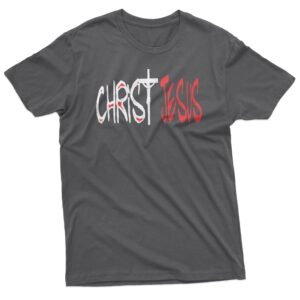 Christ Jesus BRED Gray Tee